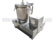Ekstraksi etanol minyak ganja CBD berjaket centrifuge suhu rendah dengan PLC