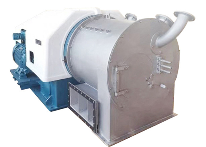 High performance automatic two stage pusher centrifuge for sea salt separation