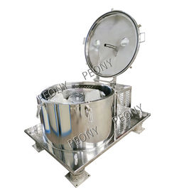 SS304 NSK Industrial Basket Centrifuge Untuk Memisahkan Biji-bijian yang Dimasak Dari Air