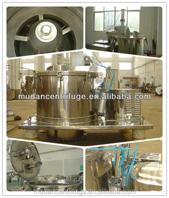 Touch Screen Pusher Centrifuge 1-20T/H for Industrial Use