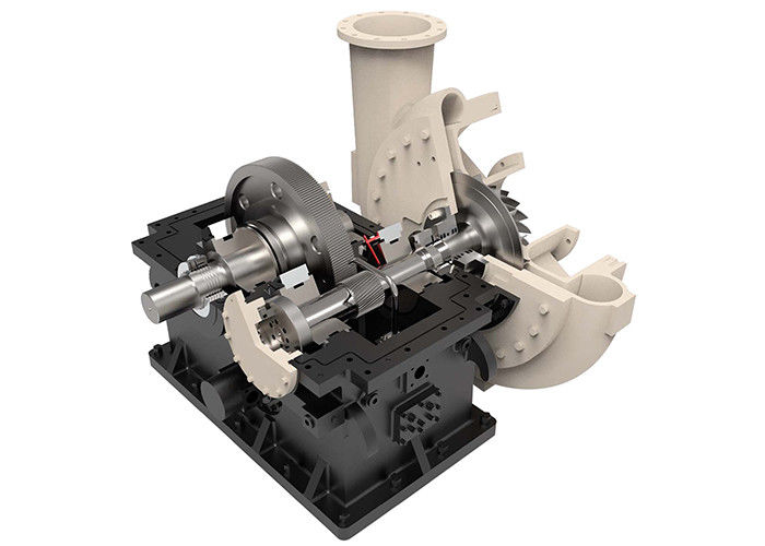 TC4 4000m3/Min Centrifugal MVR Steam Compressor For NaCl