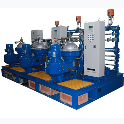 Laut Power Plant Mesin Diesel Fuel Oil Penanganan Sistem Disc Separator 5000 LPH
