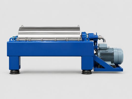 Kelas Sanitasi CIP Pembersih Diri Centrifuge Dekanter Dua Fase untuk Fermentasi dan Industri Biofarma