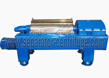 Makanan Kimia Farmasi Decanter Separator Centrifuge Dengan Klarifikasi Adjustable