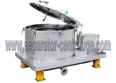 Jenis top discharge Plate top discharge GMP centrifuge dengan motor tahan ledakan