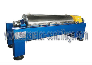 Kapasitas besar Decanter sentrifugal horizontal berkelanjutan Pemisahan Centrifuge