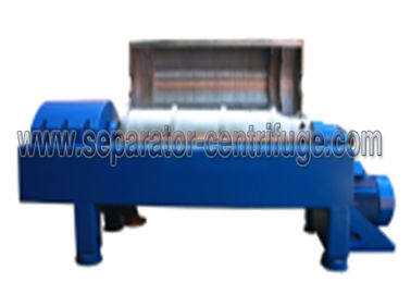 50Hz kecil PLC Horizontal Decanter Centrifuge Kecepatan tinggi stainless steel