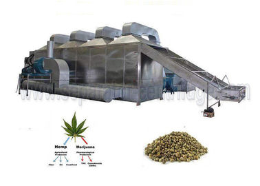Menghidupkan Kunci Conveyor Belt Dryer untuk Marijana Herb CBD Oil Cold Etanol Ekstraksi Sistem