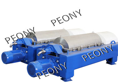 3 Phase Plant Ekstraksi Minyak Decanter Centrifuge Machine PLC Terkendali