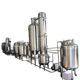 UL terdaftar Stainless steel sistem ekstraksi CBD garis dari canna-bis untuk industri Marijana