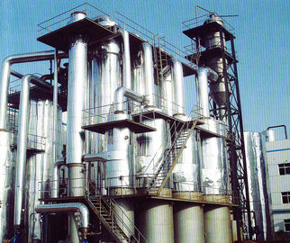 Peralatan Pengilangan Sirup Gula Sistem MVR Evaporator Dengan Evaporasi Film Jatuh