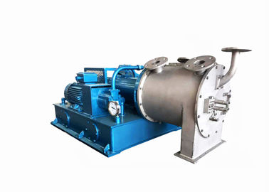 PLC Control Two Stage Pusher Type Centrifuge Untuk Pengaburan EPS