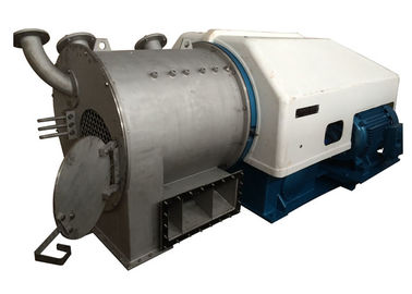 Otomatis Kontrol PLC stainless steel 2Stage Pusher Centrifuge Centrifuge garam laut untuk dehidrasi