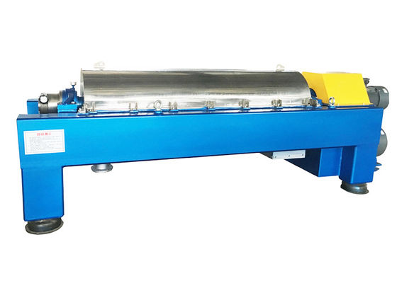Industri Makanan Kimia 2 Fase Berkelanjutan Dewatering Decanter Centrifuges DSS2205 SS306/316L