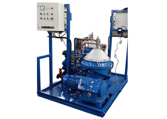 Pemurni Minyak Bahan Bakar Berat Berkelanjutan Untuk Pemisah Centrifuge Minyak Laut / Laut