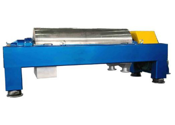 Sludge Dewatering 2 Motor Decanter Separator Limbah Minyak Centrifuge Otomatis