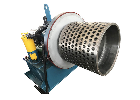 Horizontal berlubang Keranjang Centrifuge / berkelanjutan Pusher Centrifuge