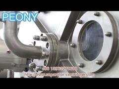 Pembalik Siphon Peeler Centrifuge Horisontal Berkelanjutan Untuk Pemisahan Cairan Padat